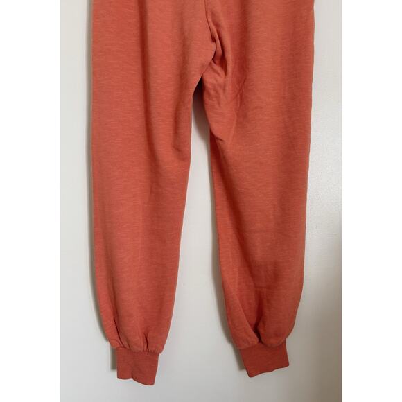 Orange Amuse Society High Waisted Cotton Jogger Sweatpants M - Picture 5 of 6